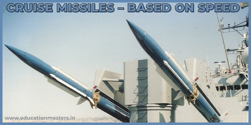 Cruise Missiles – Based on Speed